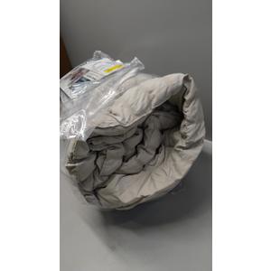 CozyLux Queen Seersucker Comforter Set with Oatmeal Bed in a Bag 7-Piece All Season Bedding Set with Comforter, Pillow Sham, Flat Sheet, Fitted Sheet, Pillowcase