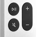 Replacement for Apple TV Remote,for Apple 4K/ Gen 1 2 3 4/ HD,A2169 A1842 A1625 A1427 A1469 A1378 A1218 (Silver)