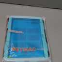 SEYMAC stock Case for iPad (A16) 11th/10th Generation 11''/10.9'' 2025/2022, Full-Body Drop Protection Case with Screen Protector &360 Rotate Hand Strap/Stand, Brightblue+Black