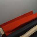 Mytee Products 20' x 27" Red Neoprene Floor Runner - Non Skid Bottom, Protect All Floor Surfaces - Reusable Floor Protector with Slip-Proof Surface