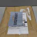 Over the Glass Shower Caddy Hanging, 2 Tier Stainless Steel Rustproof Shower Organizer Over Door with Removeable 4 Hooks & 2 Suction Cup, Bathroom Organizers and Storage Rack, Bathroom Decor - Black