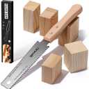 4 x 6 Inch Japanese Pull SawHand Saw Woodworking ToolsWood Handle, Sharp & Lightweight for Woodworking
