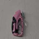 Cordless Electric Scissors, 4V Rechargeable Box Cutter & Cardboard Cutter with Titanium Blade, LED Light, Safety Lock - Rotary Cutter for Fabric, Leather, Carpet, Plastic, Crafting, Sewing (Pink)