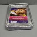 Aluminum Pans Half Size Textured Cookie Sheet 15 Count Durable Nonstick Baking Sheets 15.87" x 11" - Sheet Pan, Baking Tray, Cookie Sheets, Foil pans, Foil trays, Sheet Baking Pans