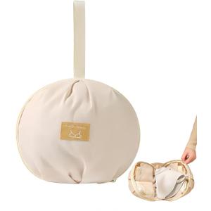 Travel Underwear Organizer Bag:Portable Luggage Organizer for women, Multi-Compartment Storage Bag for Clothes, Bras, and Accessories, Ideal for Suitcases and Carry-Ons