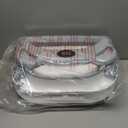 MoreFeel Collapsible Baby Bathtub for Newborn with Thermometer & 1 Hooded Towel & 1 Soft Floating Cushion,Portable Travel Bathtub with Drain Hole, Durable Foldable Baby Tubs for Infants to Toddler (Grey)