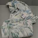 Tommy Bahama - Throw Blanket, Plush Fleece Bedding, Tropical Bedding Set for Bed or Couch (Wallpaper Leaves Green, 50" x 70")