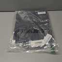 COOFANDY Men's Casual Button Down Shirt Long Sleeve Untucked Shirt Stretch Denim Dress Shirt with Pockets (Medium, Black)