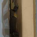 Wesiti 48 Pcs Baptism Centerpiece First Communion Table Decoration 12 Wood Cross 12 Floral Hoop with Stand 24 Foam Rose with Stem for Baptism Baby Shower Wedding(Gold and Pink,Classic)