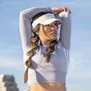 Adidas Women's Visor  Match Athletic Clip-On Sun Hat for Sport & Training (Green)