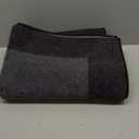 DOMUSTEX Machine Washable Kitchen Rug 32" x 48", Non Slip Indoor Door Rug, Absorbent Entrance Runner Rug for Bedroom, Hallway, Bathroom, Floor (Grey)