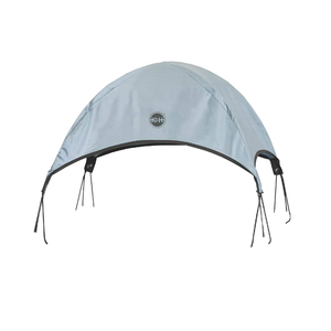 K&H Pet Products Outdoor Elevated Dog Cot Canopy, Cooling Sun Tent Shades Pets, Washable, Water-Resistant, Designed to Fit K&H Large Elevated Dog Cots (Sold Separately) - Large 42 X 30in Gray
