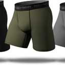 Pair of Thieves Super Fit Men's Boxer Briefs – Soft, Breathable, Quick-Dry Underwear with 4-Way Stretch (3 Pcs) Medium