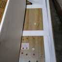 Rattan Console Table 3-Drawer 47" Narrow Wood Entryway Sofa Table, Large