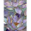 DorisMax for iPhone 16e Case - Wireless Charging Compatible - Dual-Layer Hard Shell + Silicone Cover - Shockproof Protective Phone Case with Stylish Designs for Women - Abstract Lotus