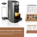 De'Longhi Nespresso Vertuo Plus Coffee and Espresso Maker by De'Longhi, Grey