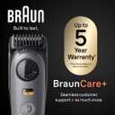 Braun Series 5 All-in-One Beard & Body Grooming Kit for Men, Cordless Trimmer, Hair Clippers & Shaver for Face, Hair & Body with Smooth Shave Head, AIO 5510