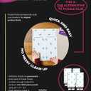 (4 Pack) Puzzle Presto! Peel & Stick Saver: The Original and Still The Best Way to Preserve Your Finished Puzzle! 24 Adhesive Sheets and 8 Adhesive Hangars.