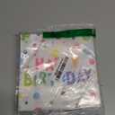 Aodaer 48 Pieces Happy Birthday Paper Napkins Disposable Rainbow Napkins Colorful Cocktail Dinner Napkin Set 13" x 13" Unfolded Tableware Napkin for Rainbow Party Supplies Birthday Party Decoration