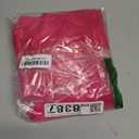 HRX Package Hot Pink Organza Bags 100pcs, 5 x 7 inch Mesh Drawstring Gift Bags Jewelry Pouches Small Sachet for Christmas Candy Party Favor