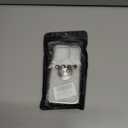 Tnarru Designed for iPhone Air Case with Stand [Magnetic Ring Holder Kickstand] Soft TPU Bumper Non-Yellowing Anti-Scratch Lightweight Slim for iPhone Air Case Silver and Clear (iPhone Air [6.5 Inch])