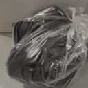 MOZETO Laptop Lunch Backpack for Men, Tactical Inspired Utility Anti-Theft Work Bag with Cooler Compartment Lunchbox (Black, 17 Inch)