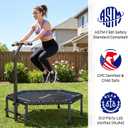 ANCHEER 50'' Trampoline-Fitness Rebounder for Adults-Indoor/Home