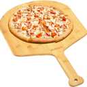Natural Bamboo Pizza Peel - 15 Inch Wooden Pizza Spatula