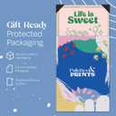 Palettes and Prints Framed Retro Wall Art, Pink and Green Cute Posters, Room Aesthetic, 70 Room Decor, 12x16 Framed