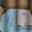 Linenspa Memory Foam Mattress Topper, Full Size - 3 Inch Gel Infused Memory Foam - Plush Feel - Cooling and Pressure Relieving - CertiPUR Certified