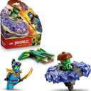 LEGO NINJAGO NYA vs. Mutation Monster Spinner Building Toy for Boys & Girls - Ninja Toy Figures & Playset for Kids, Ages 6+ - Includes 2 Minifigures for Pretend Play - Gift Idea for Birthdays