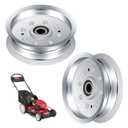 2-Pack 756-05034A Idler Pulley for Joh-n Deere 100 & S100-S130 42" and 48" Decks MTD Cub Cadet XT1-LT42 XT1-LT46 Troy Bilt, Replace 34-109 280-242 756-05034A GY20629