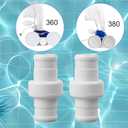 Gosknor 2pcs Pool Cleaner Hose Ball Bearing Swivel Replacement Compatible with Polaris 360, 380 Hose Connector Parts