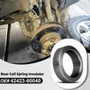 Rear Bearing Retainer Inner LH Compatible with 1998-2007 Toyota Land Cruiser 42423-60040 (1pcs)