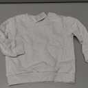Teach Leanbh Kids Boys or Girls Sweatshirt Crewneck Cotton Long Sleeve Solid Color Pullover Tops 18-27M