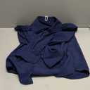 CIGENU Long Sleeve Dress Shirts for Men, Regular Fit Stretch WrinkleFree Business Casual ButtonDown Shirts with Front Pocket Navyblue, S