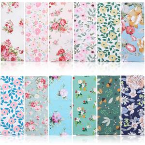 Tatuo Spring Flower Cotton Cloth Napkins Set of 24, 15 x 15 Inch Floral Dinner Napkins Soft Absorbent Washable for Family Cocktail Wedding Kitchen Dining Room Table Tea Party(Lovely Flowers)
