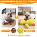 Dog Calming Duck Toy, 2026 New Interactive Plush Duck Toy with Quack Sound and Crazy Crinkle for Dogs Keep Busy, Soft Stuffed Calming Pillow for Puppy Reduce Boredom -Yellow, 17.7"x14.9"(L)