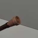 Medline Aluminum-Bronze Offset Walking Cane, Adjusts 2938 & Supports Up to 300 Lbs.  Mobility Aid Provides Balance for Seniors & Adults