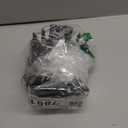 VODA Wood Stove Fan Heat Powered Fireplace Fans Non Electric, Heat Activated Thermal Fan for Wood Burning Stove/Log Burner, Stove Accessories Thermometer