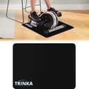 Non-Slip Workout Mat for Under Desk Ellipticals, Ellipse Leg Exerciser Machine Mat, Suitable for Electric Seated Foot Pedal Exerciser, Enhanced Stability & Floor Protection