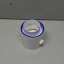 3'' 4'' Draft Blocker Backdraft Damper Duct Draft Stopper One-Way Airflow Ducting Insert Backflow Preventer Inline Fan Vent Deflector for Ducting in PVC or Flexible Hose