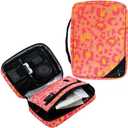 Sugar Medical Insulated Diabetes Organizer | Diabetes Supply Case | Diabetic Care Products | Diabetic Supplies Travel Bag | Insulin Pen Case | Glucose Meter Kit (Wild Pink)