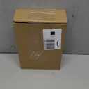 Homemory 6 Pcs Window Candles with Sensor Dusk to Dawn, Ivory Electric Window Candle Flickering, Christmas Fake Candles Battery Operated, Led Candlesticks with Black Holders for Xmas Holiday Decor