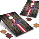 Wild Sports NFL 2' x 3' MDF Deluxe Cornhole Set - with Corners and Aprons