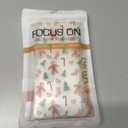 2 x Christmas Phone Case for Samsung Galaxy S24 FE - Clear Soft Flexible TPU Protective Case with Gingerbread Man Design, Anti-Slip Shockproof Holiday Cover for Boys Girls (6.4 Inch)