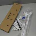 InnoGear Boom Arm Microphone Mic Stand for Blue Yeti HyperX QuadCast SoloCast Snowball Fifine Shure SM7B and Other Mic, White