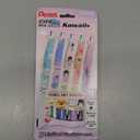 Pentel EnerGel RTX Liquid Gel Pen, Kawaii Tokyo Designs, (0.7mm), Medium Line, Black Ink, Pack of 5 (BL77KWIPF5A)