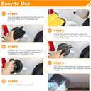 Dent Puller, Car Dent Puller 3 Pack, Suction Cup Dent Removal Kit, Paintless Dent Repair Auto Body Tool for Car Dents, Doors and Object Moving