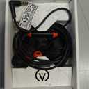 PowerA Wired Earbuds for Nintendo Switch 2- Black, Officially Licensed, 8 mm Speaker Drivers, in-Ear Design, 3 Swappable Tips, Includes Drawstring Storage Bag